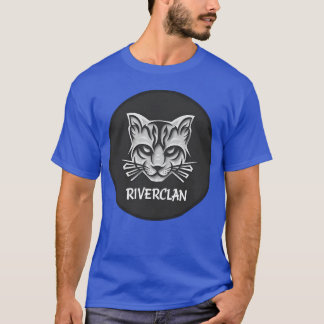 Camiseta Guerreiro Cat Riverclanhunderclan amigo
