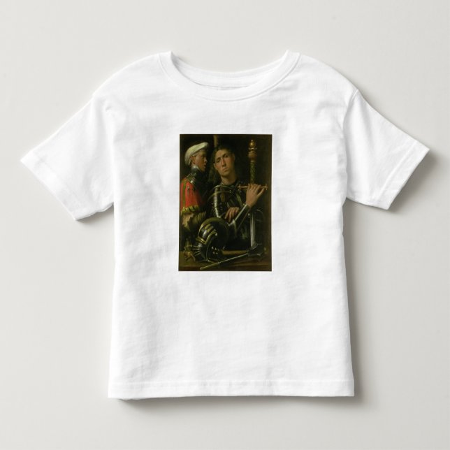 Camiseta Guerreiro com noivo (óleo) (Frente)
