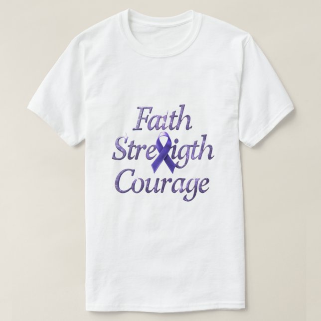 Camiseta Guerreiro Contra o Câncer (Frente do Design)