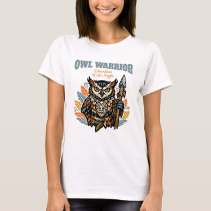 Camiseta Guerreiro Coruja, Guardião da Noite Seu Presente