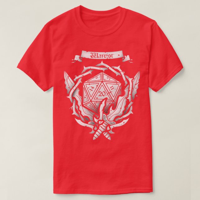 Camiseta Guerreiro Crest (Frente do Design)