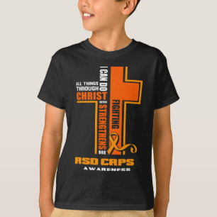 Camiseta Guerreiro Cristão CRPS Combatendo RSD Sensibilizaç