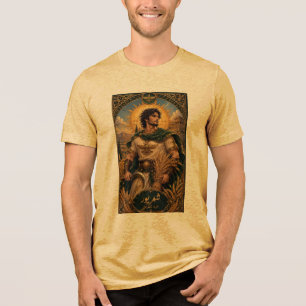 Camiseta Guerreiro da Colheita Persa – Shahrivar Homem Fant