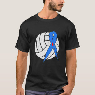 Camiseta Guerreiro da Consciência do Diabetes de Voleibol 