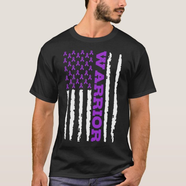 Camiseta Guerreiro da Conscientização da Epilepsia (Frente)
