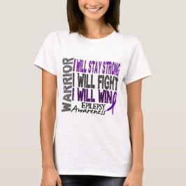 Camiseta Guerreiro da epilepsia