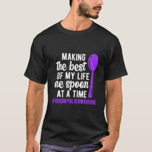 Camiseta Guerreiro da Fibromialgia de Uma Colher Conscienti
