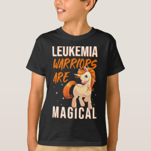 Camiseta Guerreiro da Leucemia Monge Laranja-Unicórnio
