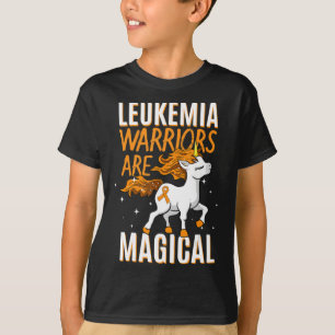 Camiseta Guerreiro da Leucemia Monge Laranja-Unicórnio