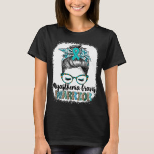 Camiseta Guerreiro da Miastenia Gravis de Coque Desarrumado