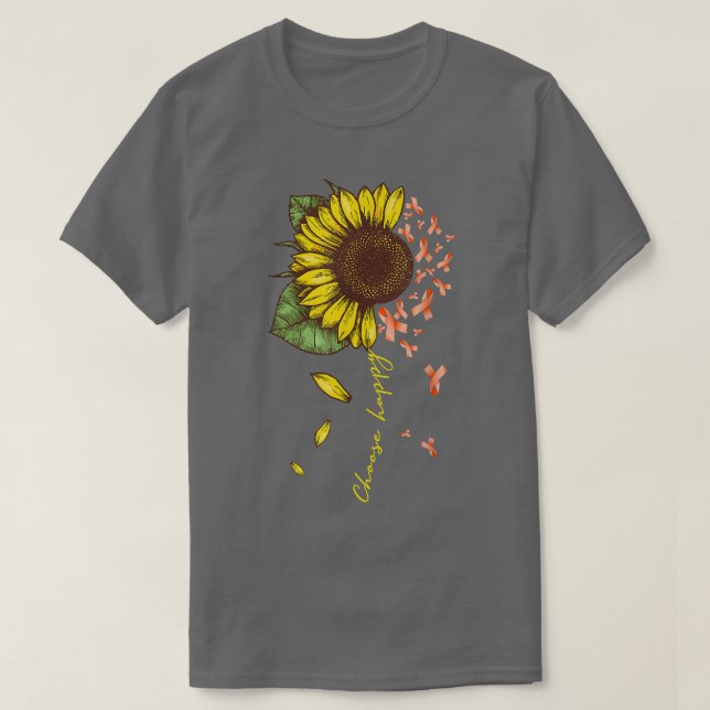 Camiseta Guerreiro da Neurodiversidade ADHD Escolha o feliz (Frente do Design)