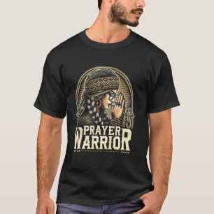 Camiseta Guerreiro da Oração Católico Religioso Cristão Cri