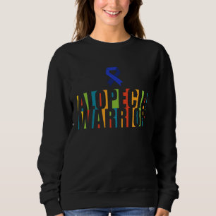 Camiseta Guerreiro da Perda de Cabelo Conscientização da Al