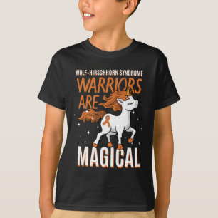Camiseta Guerreiro da Síndrome de Wolf-Hirschhorn Amante de
