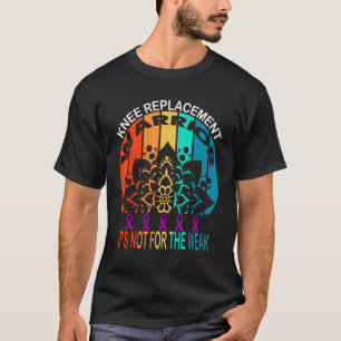Camiseta guerreiro da substituição do joelho Não é para os