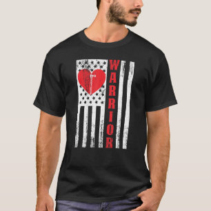 Camiseta Guerreiro de Cirurgia Cardíaca Aberta - Doentes co