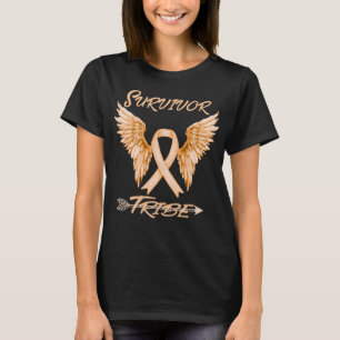 Camiseta guerreiro de conscientização da tribo sobrevivente
