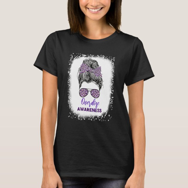 Camiseta Guerreiro de conscientização sobre overdose coque  (Frente)