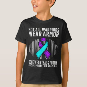 Camiseta Guerreiro de Conscientização sobre Suicídio Preven