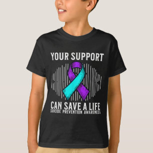 Camiseta Guerreiro de Conscientização sobre Suicídio Preven