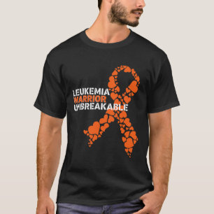 Camiseta Guerreiro de Leucemia Cancer de Sangue de Teto Ins
