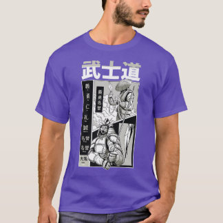 Camiseta Guerreiro de Manga e Anime Samurai
