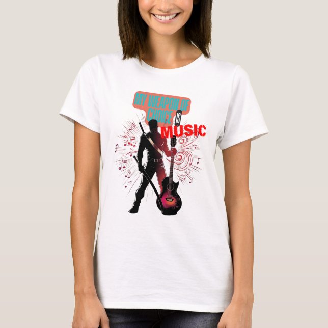 Camiseta Guerreiro de Música (Frente)