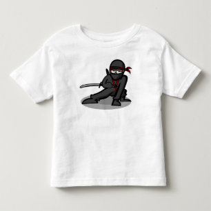 Camiseta Guerreiro de Ninja dos desenhos animados