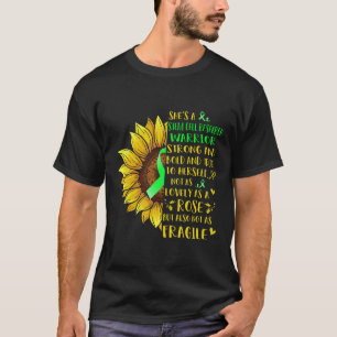 Camiseta Guerreiro de Pesquisa de Células-Tronco Sunflower