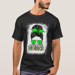 Camiseta Guerreiro de Saúde Mensagem Bun Mental Saúde Consc