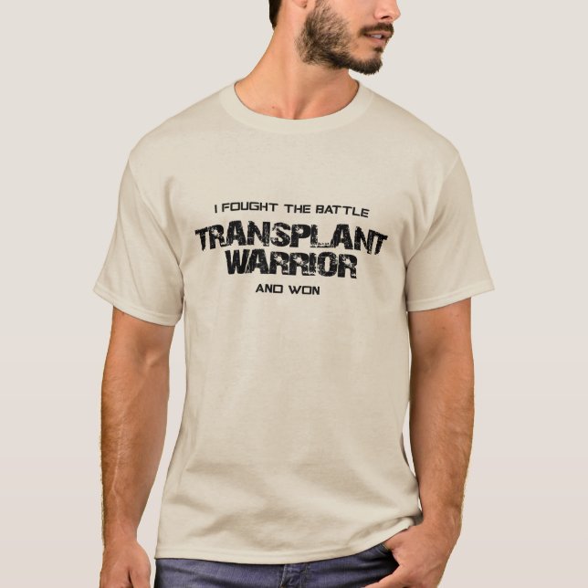 Camiseta Guerreiro de Transplante (Frente)