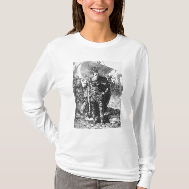 Camiseta Guerreiro de Viking (Frente)