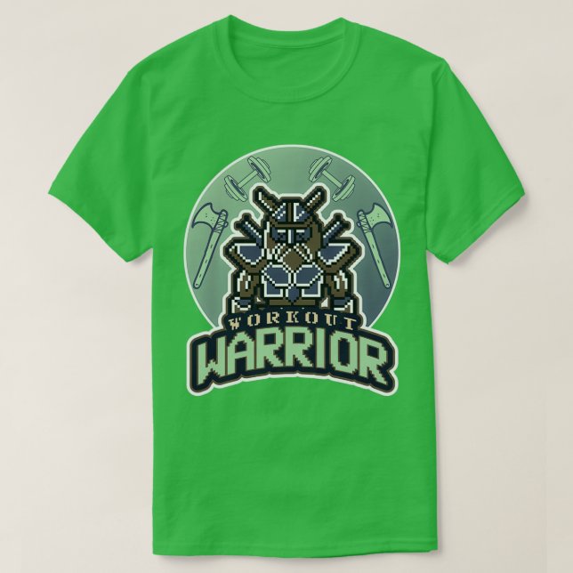Camiseta Guerreiro de Workout (Frente do Design)