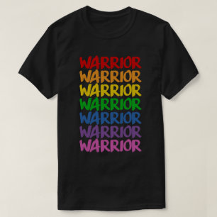 CAMISETA GUERREIRO DO ARCO-ÍRIS