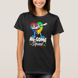 Camiseta Guerreiro do Autismo do Esquadrão Au Some Asd Auti