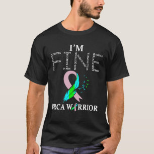 Camiseta Guerreiro do BRCA Sou cancer de consciência