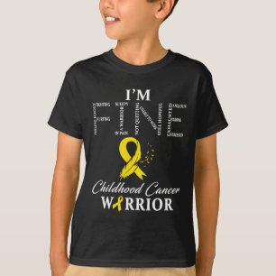 Camiseta Guerreiro do Câncer Infantil Estou Bem 