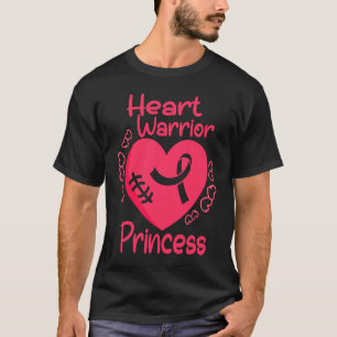 Camiseta Guerreiro do Coração Princesa CHD Sensibilização p