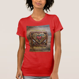 Camiseta Guerreiro do Dia dos Namorados Rubis e Adagas Stea