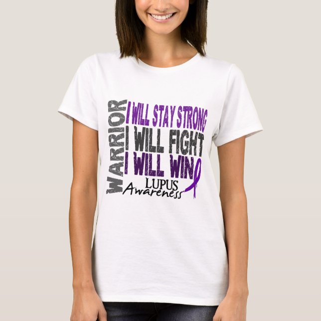 Camiseta Guerreiro do lúpus (Frente)
