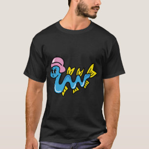 Camiseta Guerreiro do Mar de Desenho Animado Soldado de Pei