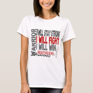 Camiseta Guerreiro do mesotelioma