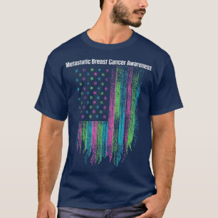 Camiseta Guerreiro do Sinalizador de Sensibilização do Canc