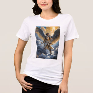 Camiseta Guerreiro Dourado do Arcanjo Miguel do Céu