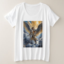 Camiseta Guerreiro Dourado do Arcanjo Miguel do Céu