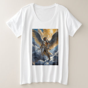 Camiseta Guerreiro Dourado do Arcanjo Miguel do Céu