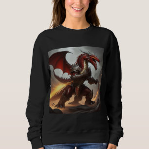 Camiseta Guerreiro dragão vermelho