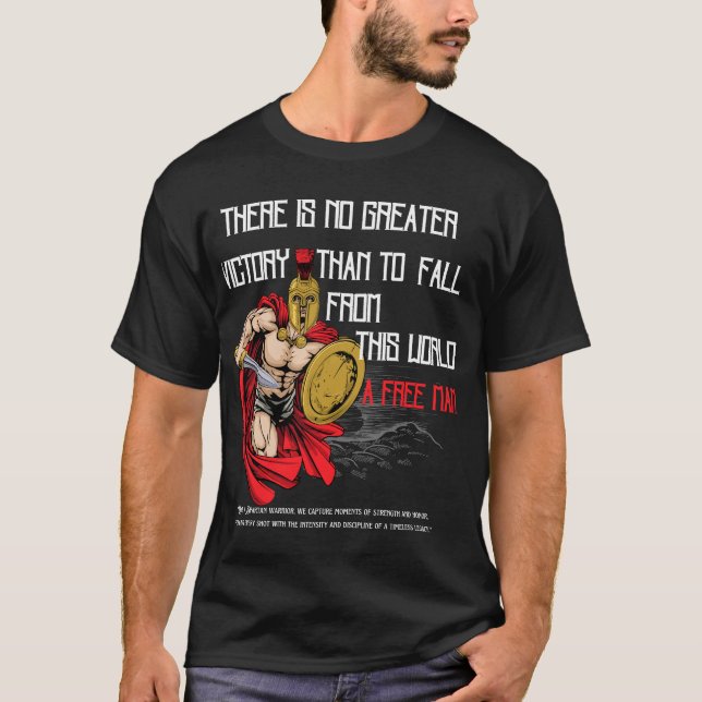 Camiseta guerreiro ESPARTANO (Frente)