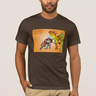Camiseta Guerreiro espiritual pela fé/conquistador