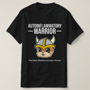 Camiseta Guerreiro FMF sem logotipo de paciente deixado atr